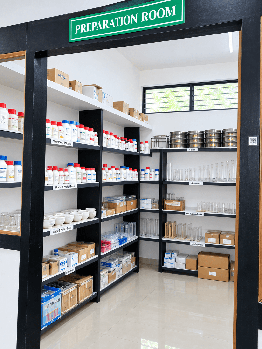 Pharmaceutical Chemistry department facility at K.T. Patil College of Pharmacy